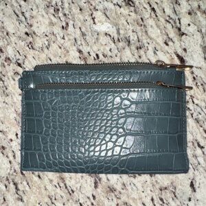 Crocodile Embossed Card Holder wallet